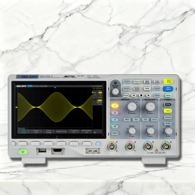Digital Storage Oscilloscope 100Mhz 4Ch - 1 szt. Oscyloskop cyfrowy SIGLENT SDS1104X-E