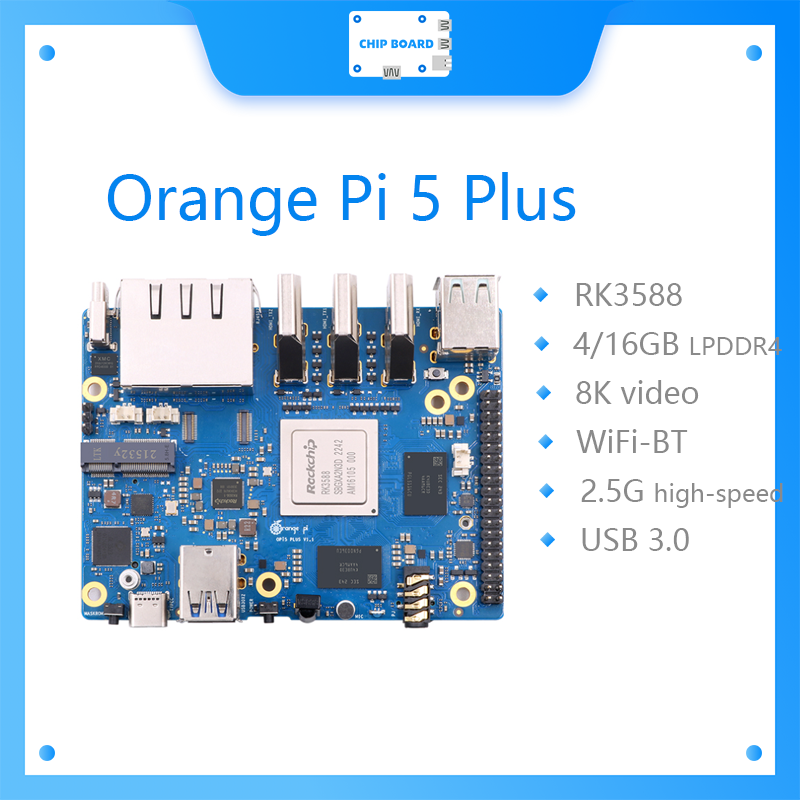 Radxa Rock 5B 16Gb - Komputer jednopłytkowy Orange Pi 5 Plus