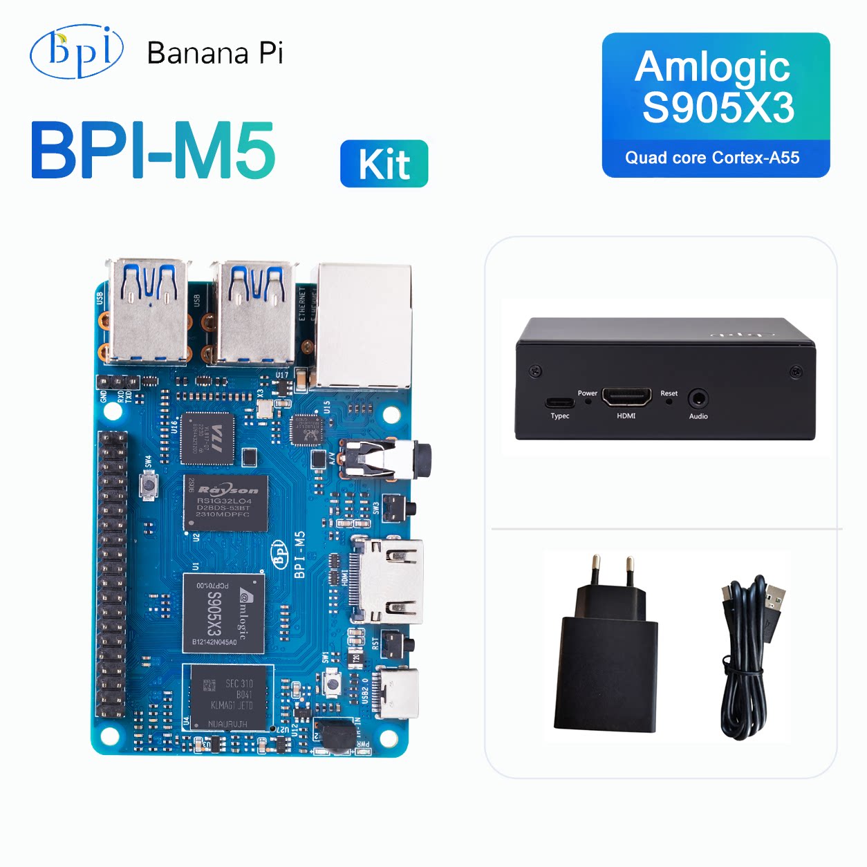Banana Pi Bpi-M5 - Płytka rozwojowa Banana Pi BPI-M5 –