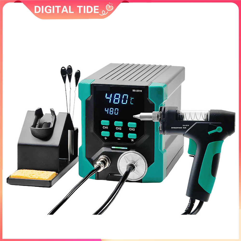 Desoldering Gun Vacuum Electric - SS-331NH ESD Cyfrowa Elektryczna Odsysarka do