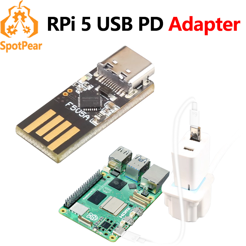 Banana Pi Bpi-M5 - Adapter zasilania Raspberry Pi 5 USB