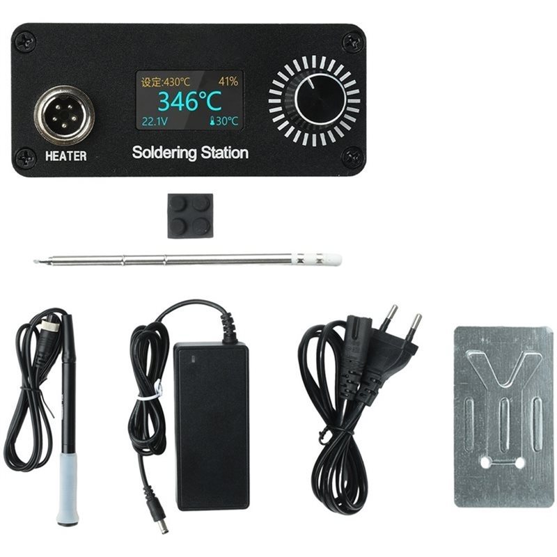 Soldering Station T12 Oled - Stacja lutownicza B23B T12 do napraw