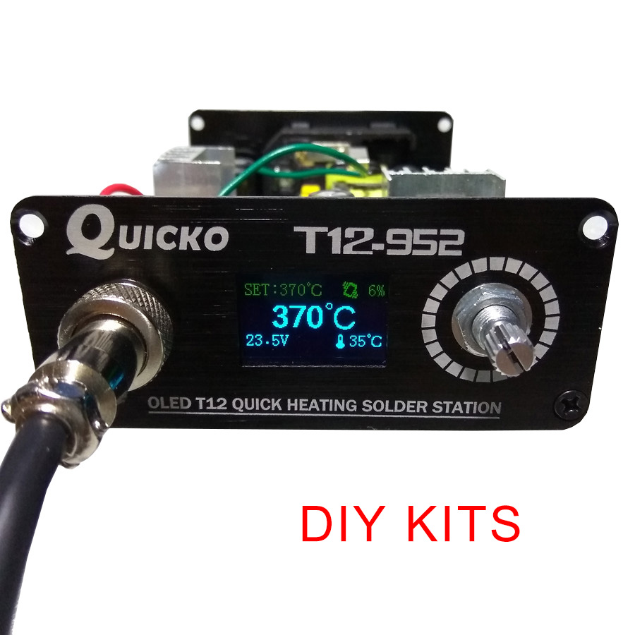 Soldering Station T12 Oled - T12 STC-OLED stacja lutownicza żelazko DIY