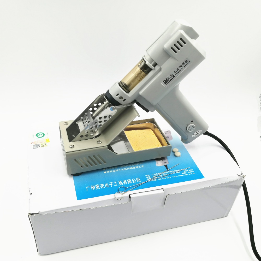 Desoldering Gun Vacuum Electric - Elektryczna pompa rozlutownicza S-993A, pistolet do