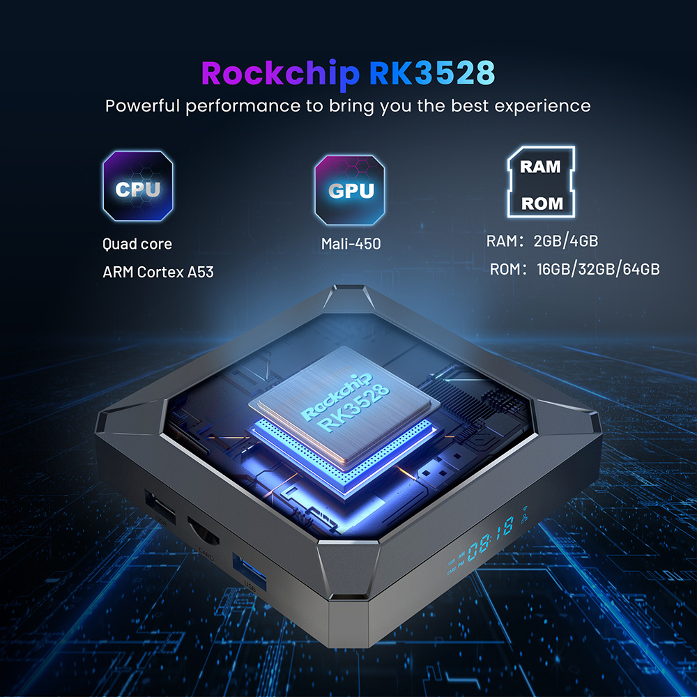 Nowy X98K Android 13 TV Box 8K – Radxa Rock 5B 16Gb recenzja i cena