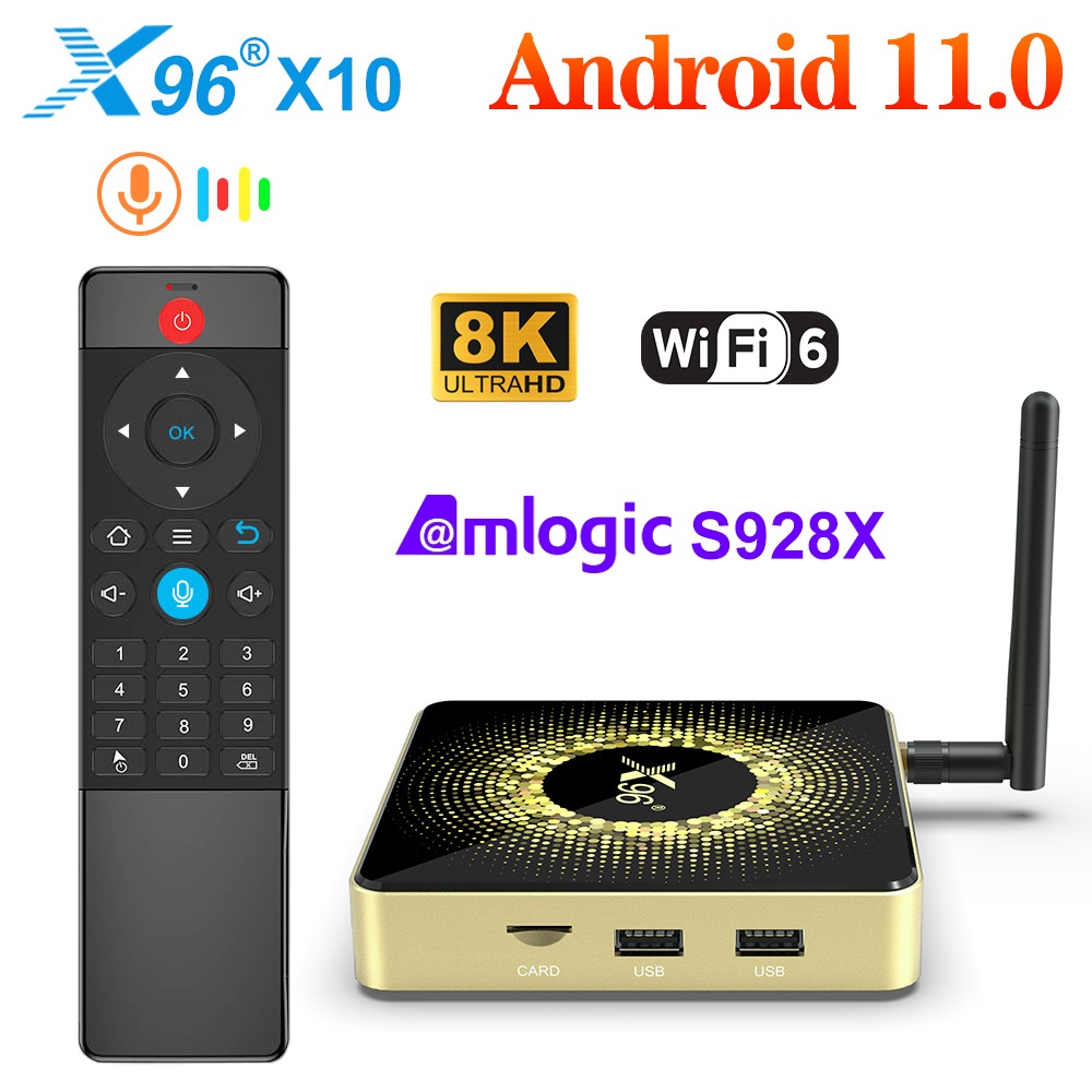 X96 X10 Amlogic S928X-J TV Box – Khadas Vim4 8Gb recenzja i cena