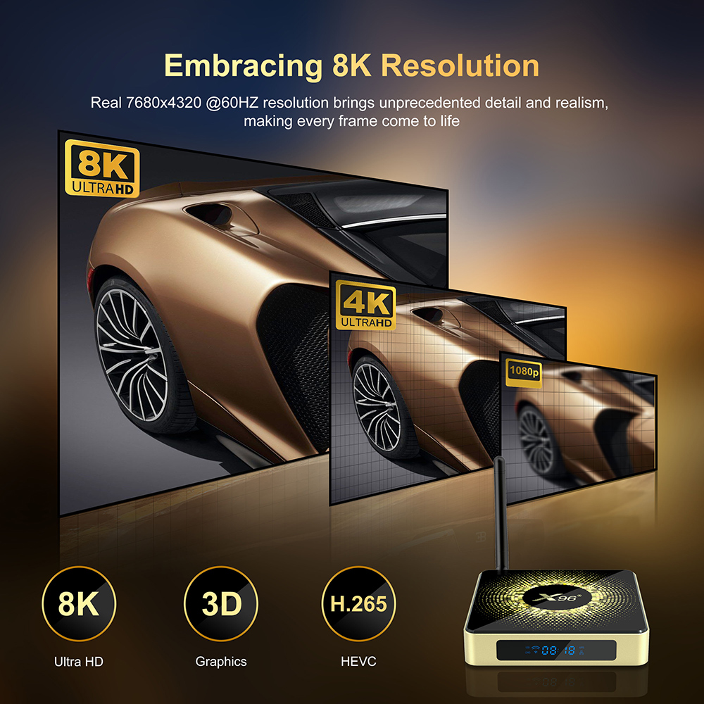 X96 X10 Amlogic S928X-J TV Box – Khadas Vim4 8Gb recenzja i cena