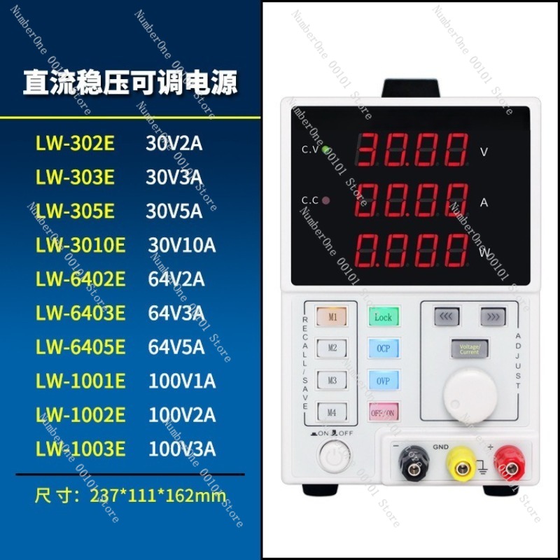 Regulowany Programowalny Zasil – Programmable Dc Power Supply 60V 5A recenzja i cena