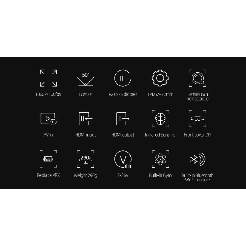 Okulary Avatar HD Goggles X 5. – Fpv Goggles Avatar Hd Receiver recenzja i cena