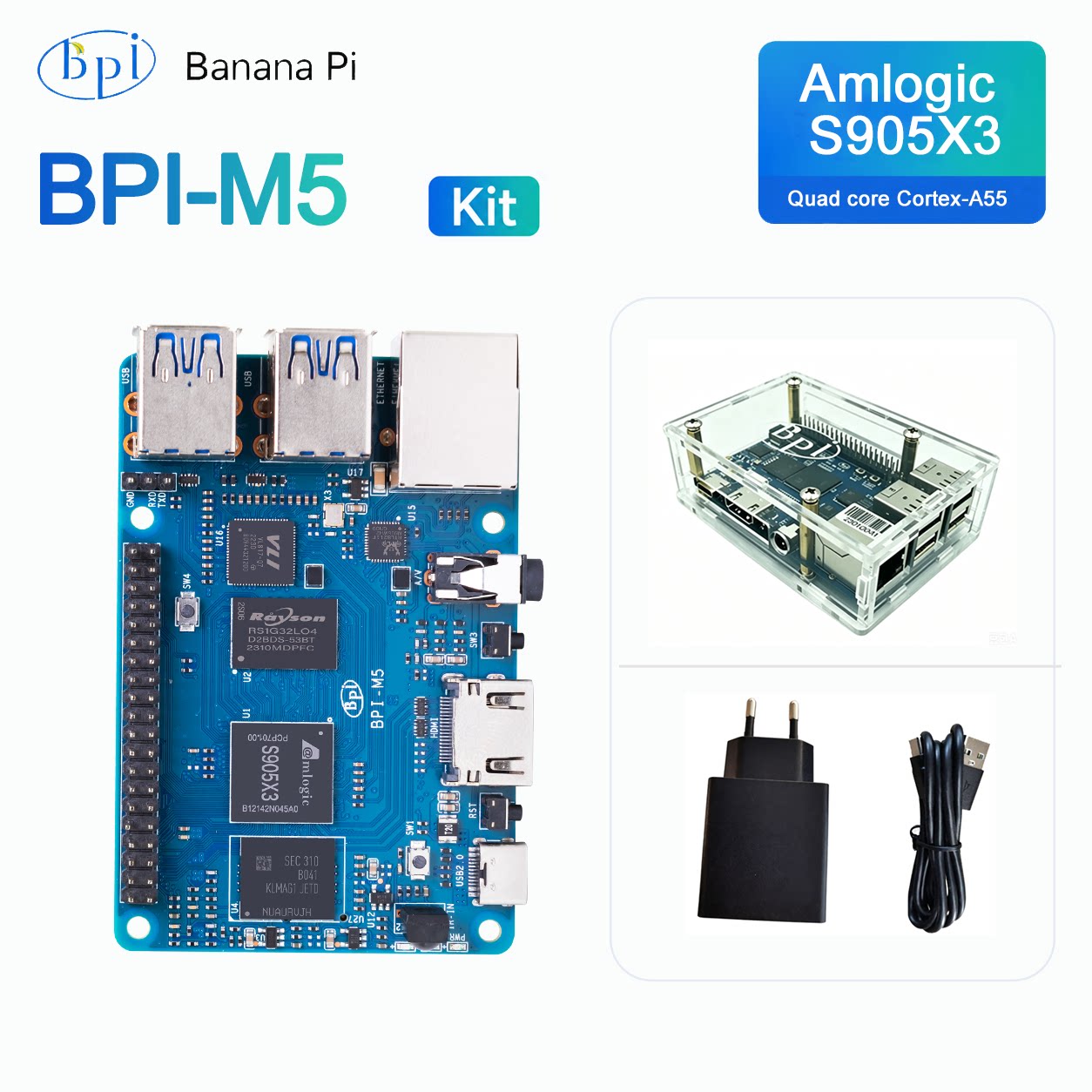 Płytka rozwojowa Banana Pi BPI – Banana Pi Bpi-M5 recenzja i cena