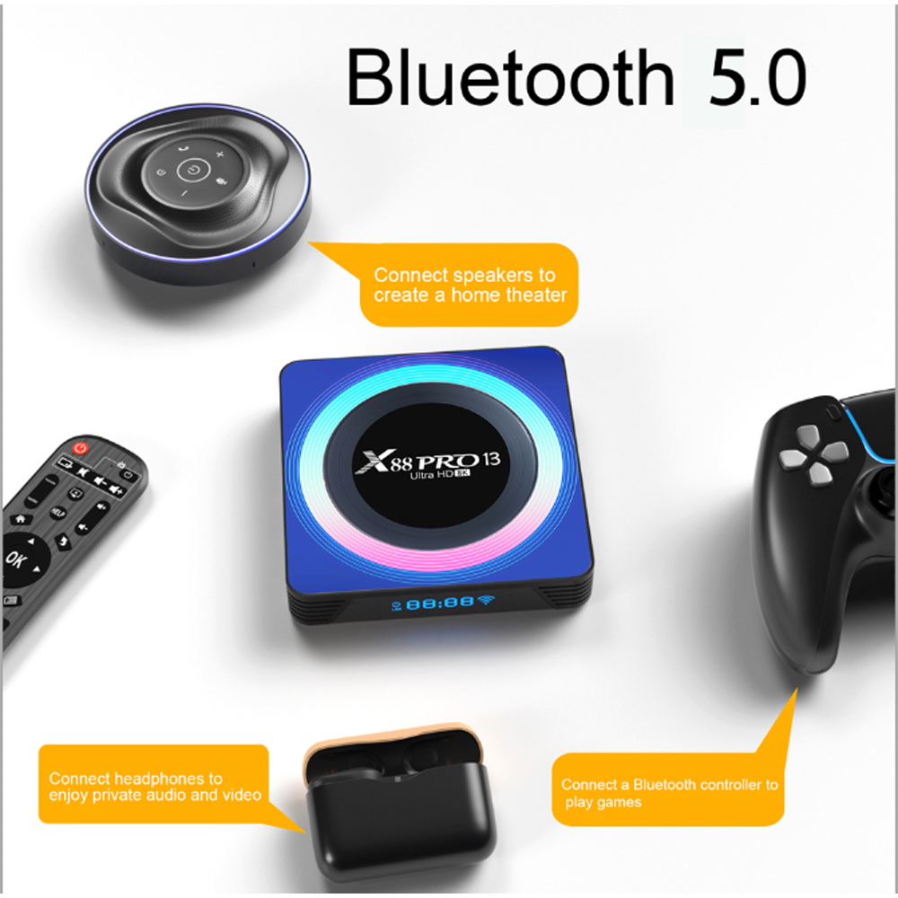 X88 PRO 13 Smart Android 13.0  – Radxa Rock 5B 16Gb recenzja i cena