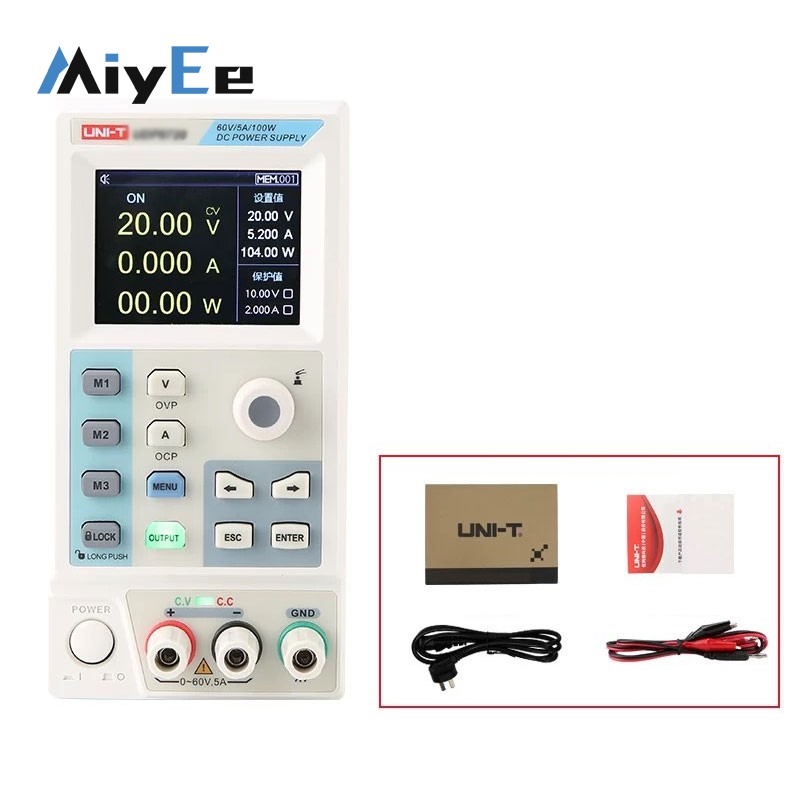 Zasilacz laboratoryjny UNI-T 6 – Programmable Dc Power Supply 60V 5A recenzja i cena