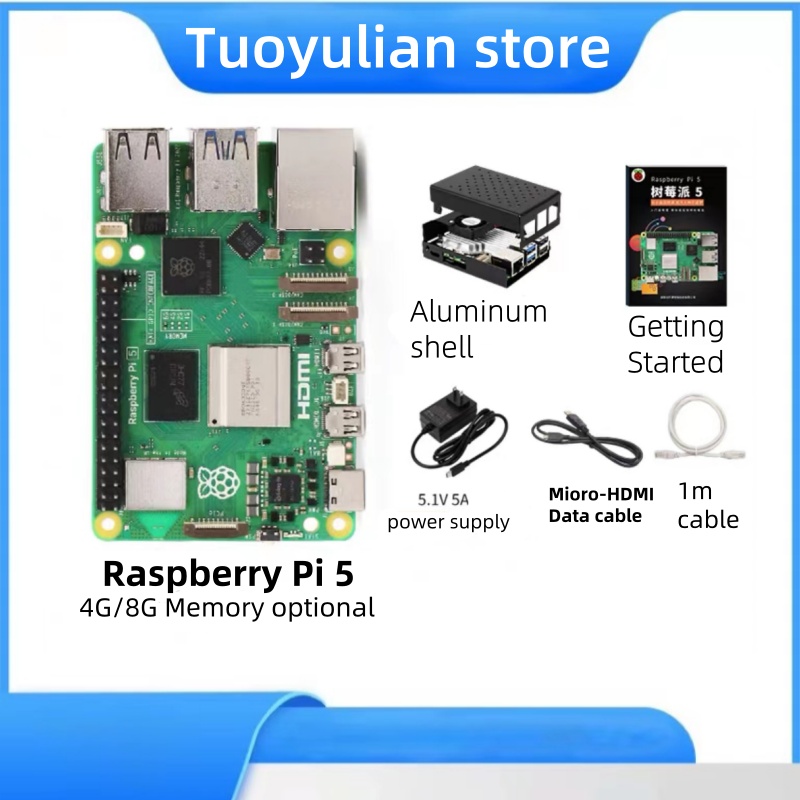 Płytka rozwojowa Raspberry Pi  – Raspberry Pi 5 8Gb Kit recenzja i cena