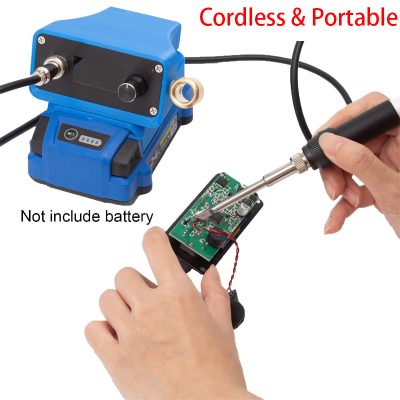 Stacja lutownicza T12 z lutown – Soldering Station T12 Oled recenzja i cena