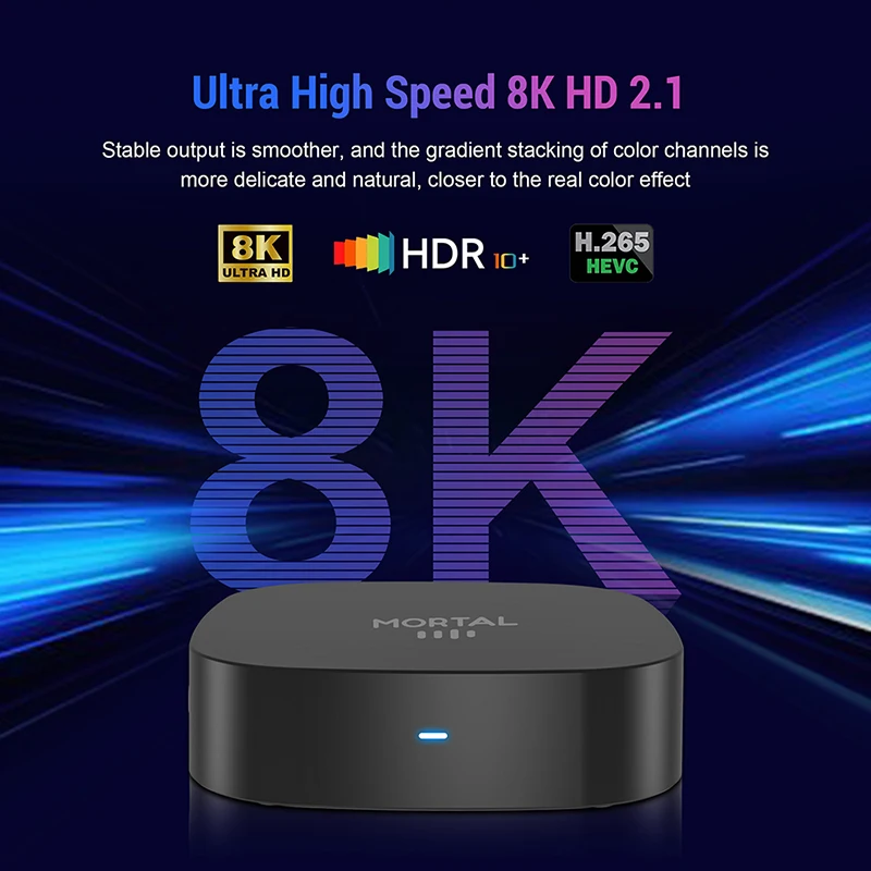 Nowy T1+ 8K HD TV Box 2026, An – Khadas Vim4 8Gb recenzja i cena