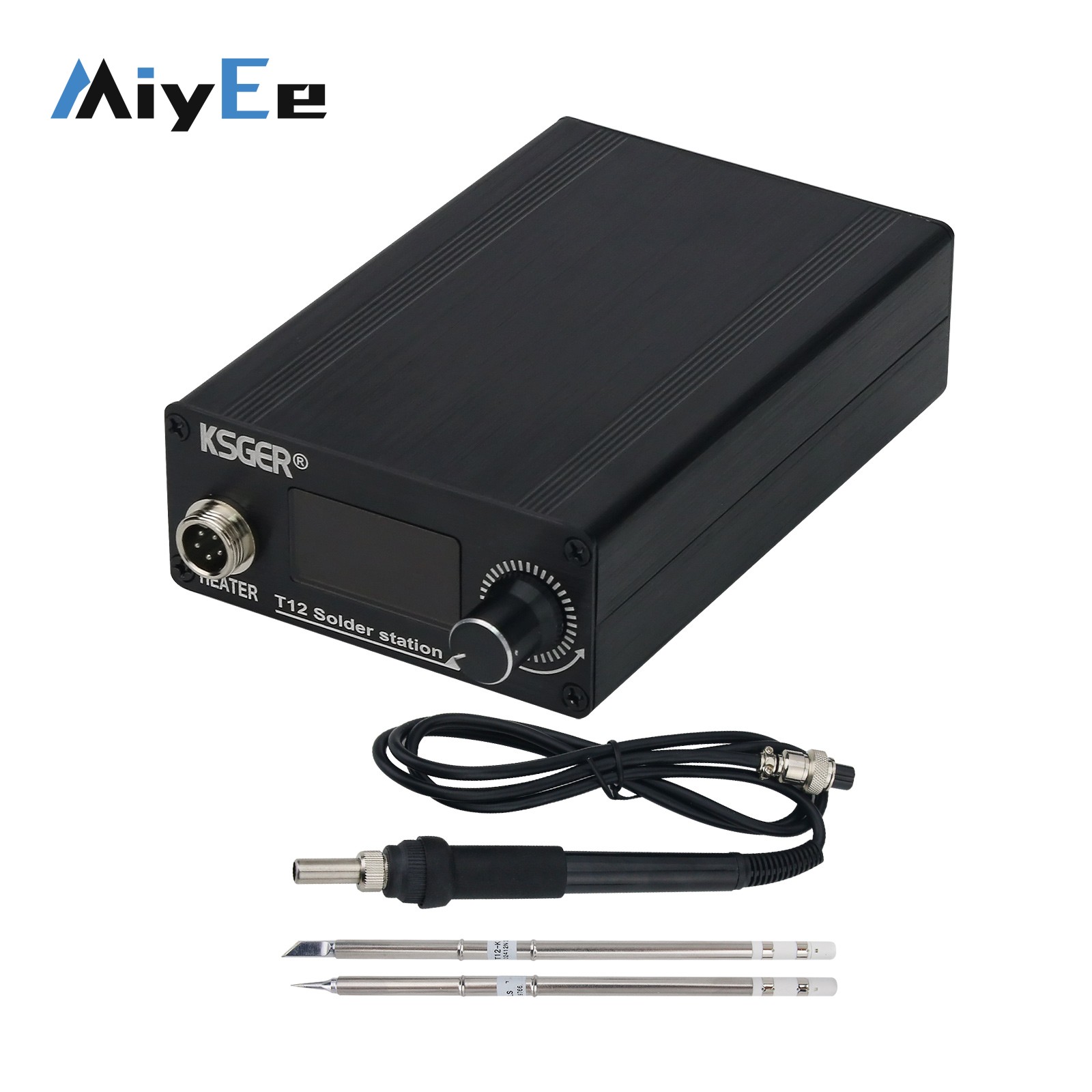 Stacja lutownicza KSGER STM32  – Soldering Station T12 Oled recenzja i cena