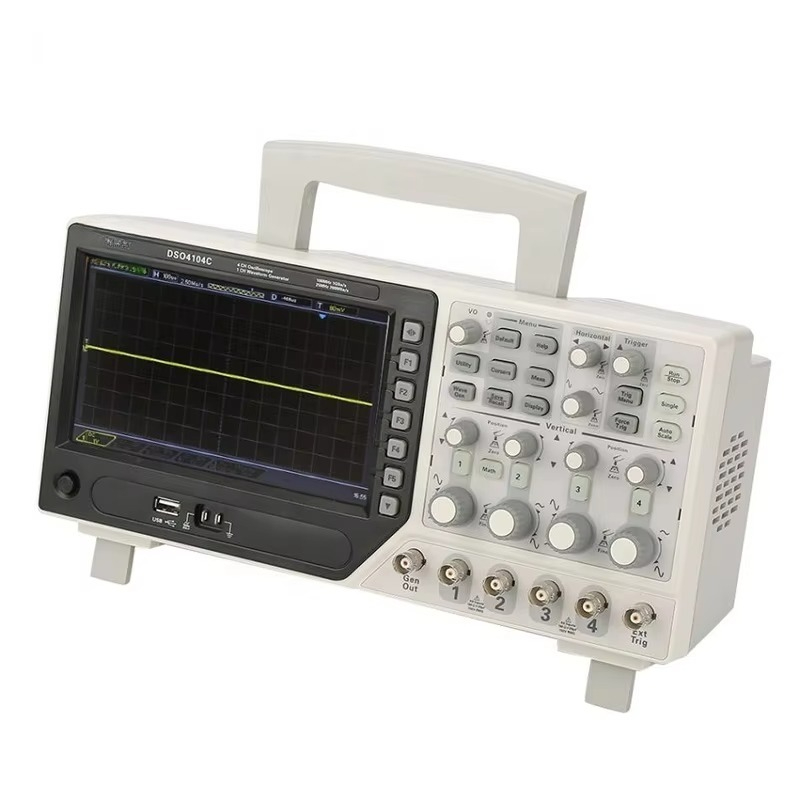 Oscyloskop cyfrowy Hantek DSO4 – Digital Storage Oscilloscope 100Mhz 4Ch recenzja i cena