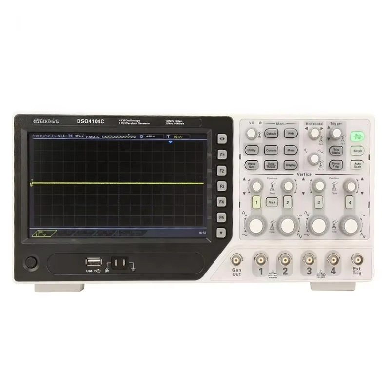 Oscyloskop cyfrowy Hantek DSO4 – Digital Storage Oscilloscope 100Mhz 4Ch recenzja i cena