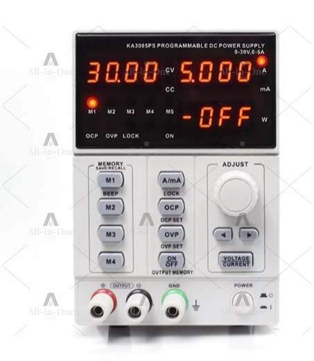 Cyfrowy programowalny zasilacz – Programmable Dc Power Supply 60V 5A recenzja i cena