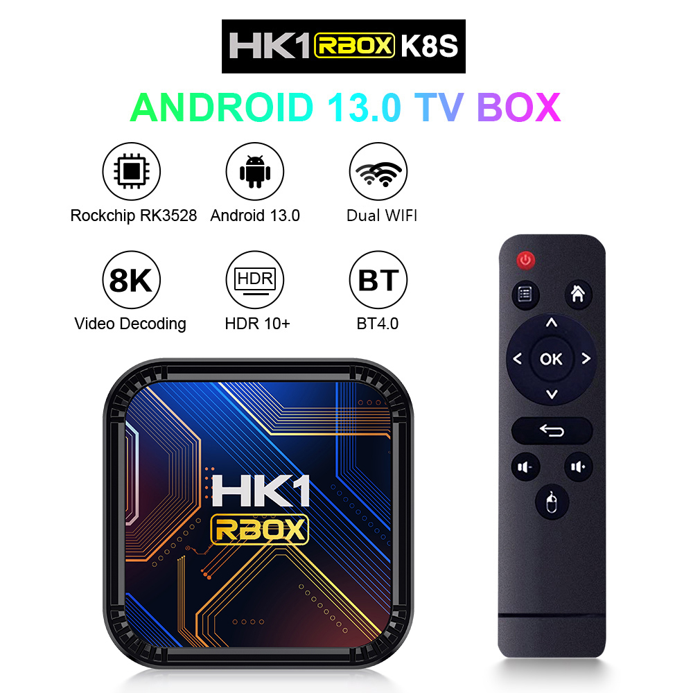 HK1 RBOX K8S Android 13 TV Box – Radxa Rock 5B 16Gb recenzja i cena