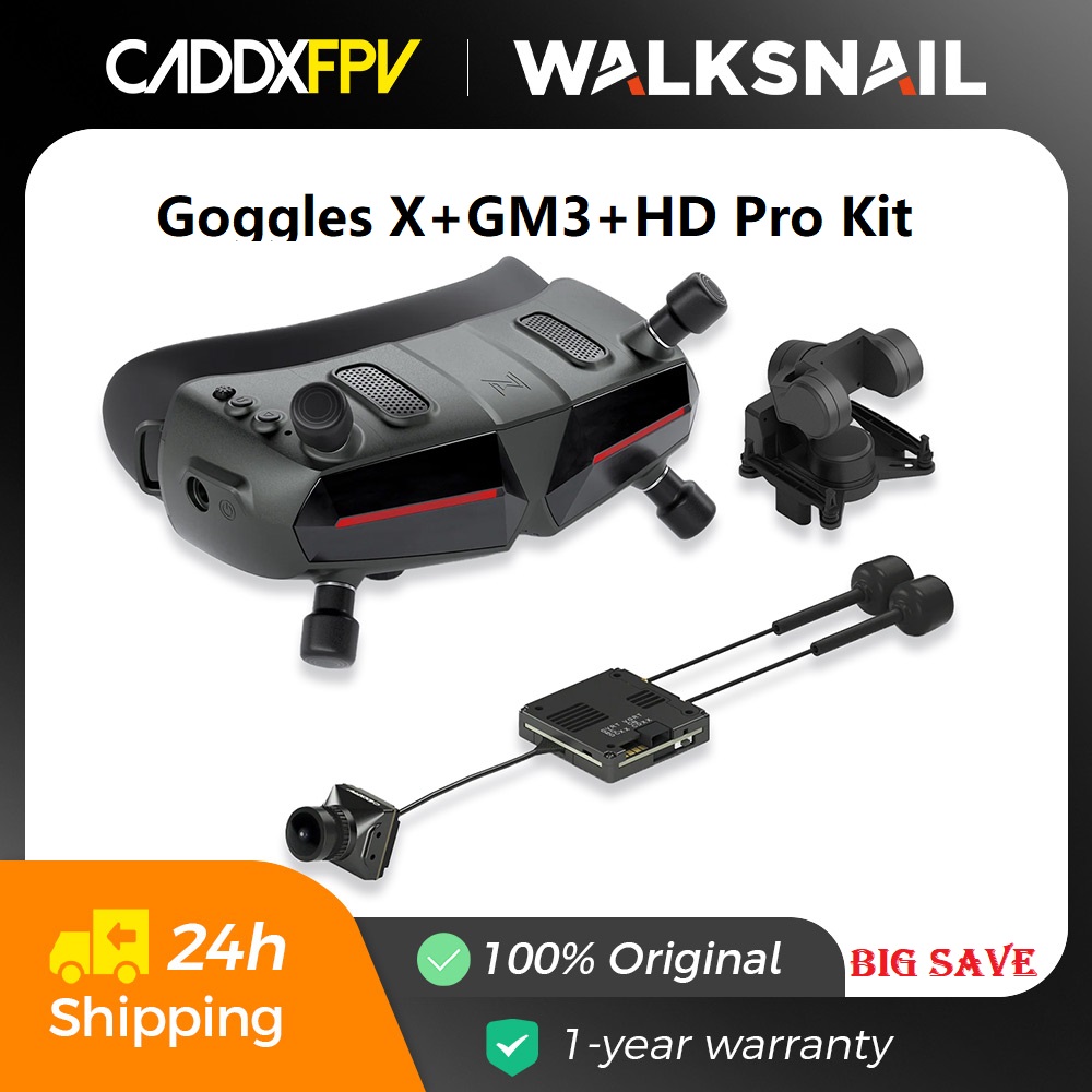 Okulary Caddx Walksnail Avatar – Fpv Goggles Avatar Hd Receiver recenzja i cena