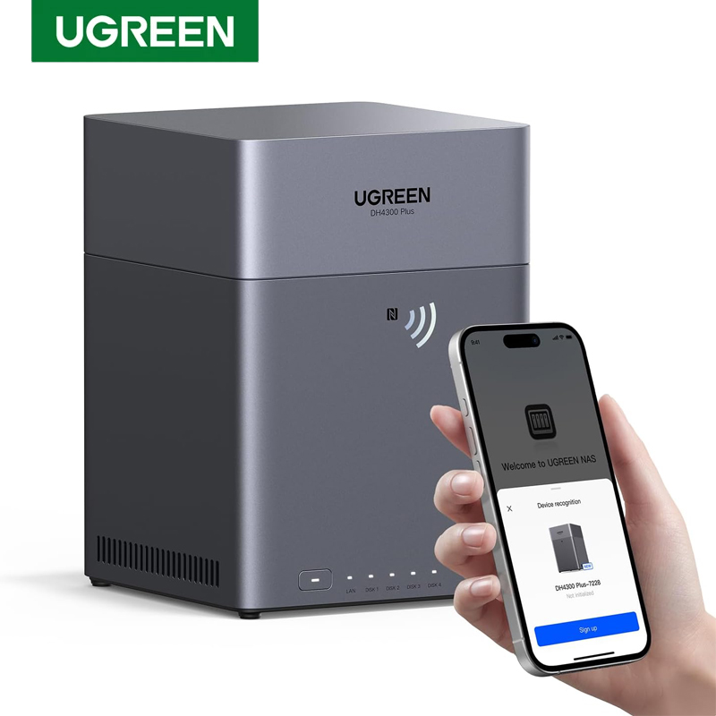 UGREEN NAS DH4300 Plus 4-miejs – Khadas Vim4 8Gb recenzja i cena